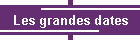 Les grandes dates